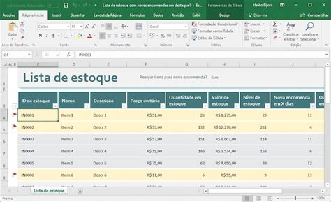 Planilha De Controle De Estoque No Excel Como Fazer Uma Veja Tutorial