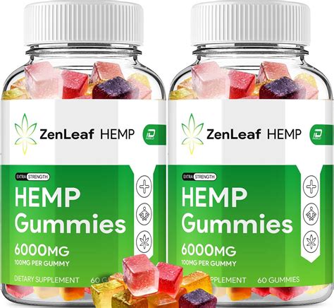 Amazon Zen Leaf Hemp Gummies With Hemp Seed Extract ZenLeaf Hemp