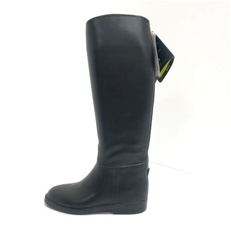 Aigle Shoes Nwt Aigle Ecuyer Equestrian Rain Boots In Noir Xxl Calf