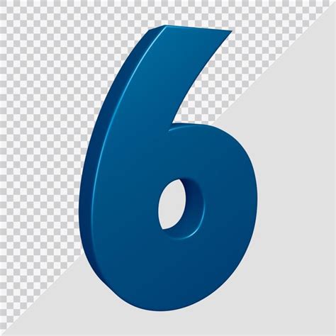 Premium Psd D Rendering Of Number