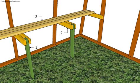 Greenhouse Table Plans | Free Garden Plans - How to build garden projects