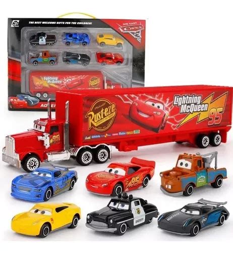 Coches De Fricci N Piezas Cars Rayo Mcqueen Juguete Ni U Meses