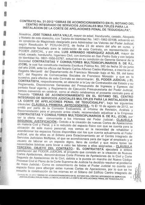 PDF PDF231 poderjudicial gob hn de construcción del edificio