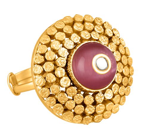 Mughal Ring Arakkal Gold And Diamonds