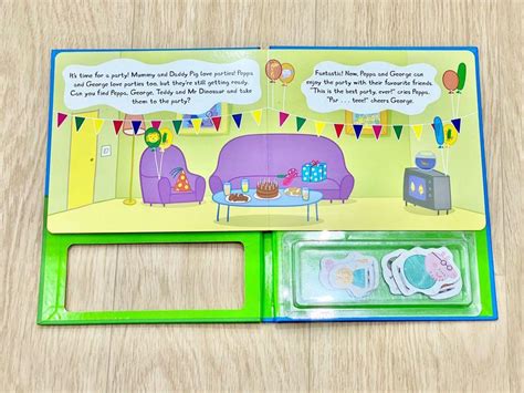 Peppa Pig Marvelous Magnet Book Hobbies Toys Books Magazines