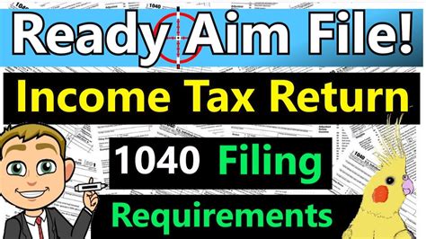 Income Tax Return Filing Requirements Explained How To Know When To File An Income Tax Return