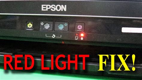 How To Fix Epson Red Light Blinking Problem All Epson Model Fix In Just 1 Click Youtube