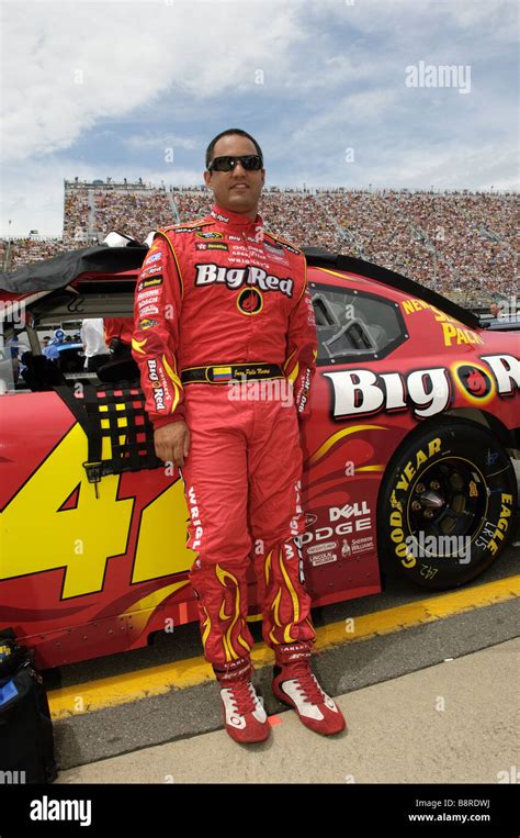 Juan Pablo Montoya At The Lifelock Nascar Sprint Cup Race At