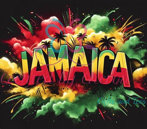 Colorful Jamaica 20oz Straight Tumbler - Etsy