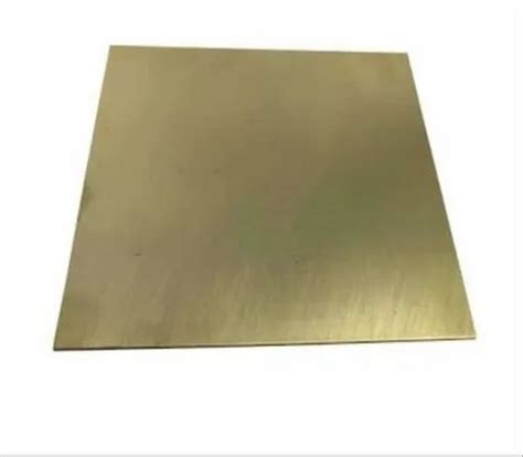 Hot Rolled Brass Sheet Rectangular 0 4 Mm At Rs 700 Kg In Mumbai ID