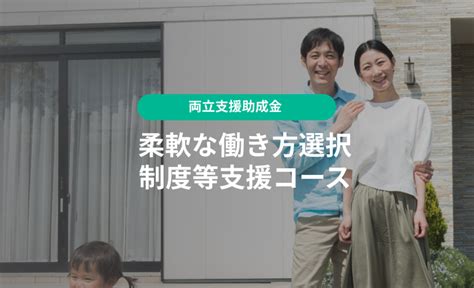 両立支援等助成金の新コース！職場復帰後支援に使える「柔軟な働き方選択制度等支援コース」とは？使いたい補助金・助成金・給付金があるなら補助金ポータル