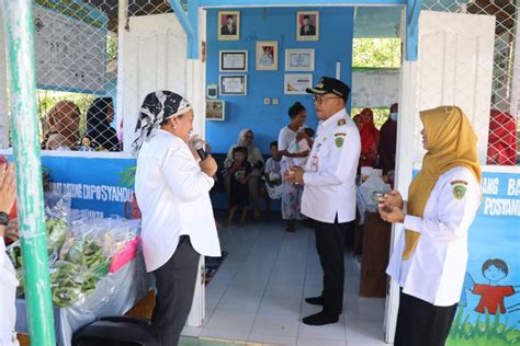 Pj Bupati Ppu Tinjau Posyandu Dewi Shinta Minta Dijadikan Percontohan