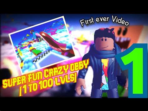 Super Fun Crazy Obby Stages Roblox Part Lvls Youtube