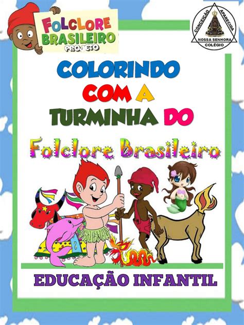 Desenhos Do Folclore Imprimir E Colorir Descubra O Boin