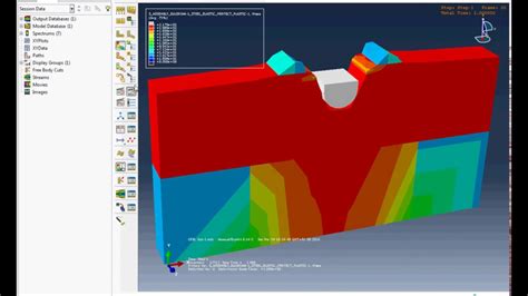 Simulia Abaqus Explicit Coupled Euler Lagrange Cel Method Youtube