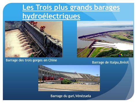 Les Plus Grands Barrages Hydro Lectriques Du Monde Hydro Lectrique