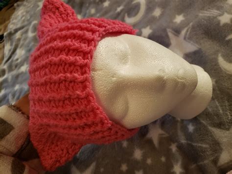 Pink Pussy Cat Hats Etsy
