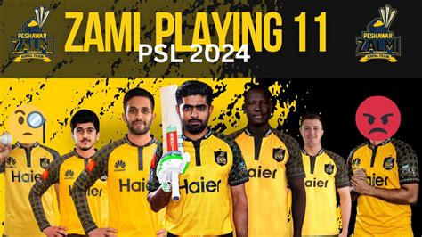 Peshawar Zalmi Playing Psl Psl Nd Match Peshawar