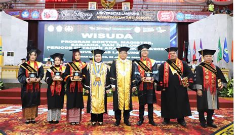 745 Mahasiswa Unila Jalani Wisuda Periode III Tahun Akademi 2023 2024