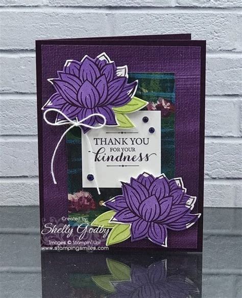 My Stampin Up Lovely Lily Pad Cards In More Colors