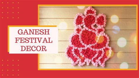 DIY Backdrop Decoration Ideas For Ganapati Puja Ganesh Chathurthi