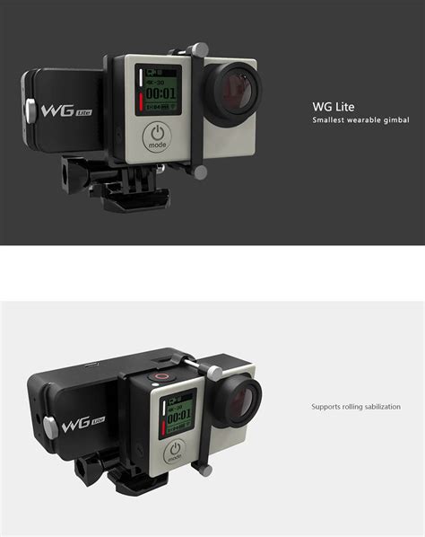 Feiyu Tech FY WG Lite Single Axis Wearable Camera Gimbal