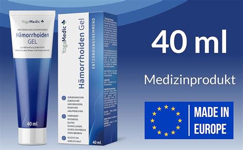 Yogamedic H Morrhoidensalbe Gegen Juckreiz Schmerzen Blutung