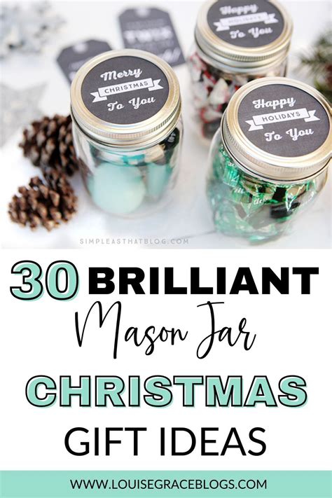 Mason Jar Christmas Gift Ideas Artofit