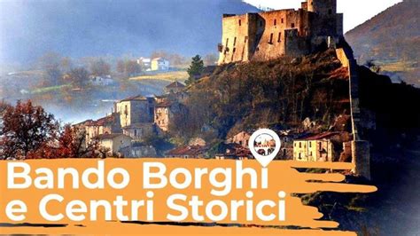 Mibact Bando Borghi E Centri Storici CSV Calabria Centro