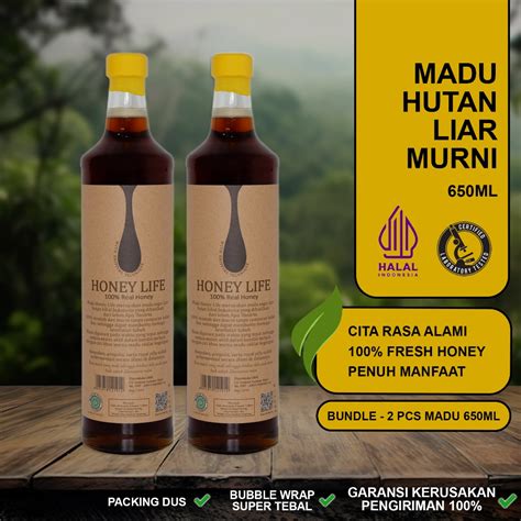 Jual HL Madu Asli Hutan Honey Life Madu Murni Forest Honey 2