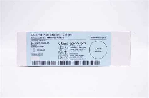 Cooper Surgical Kc Rumi 35 Rumi Ii Koh Efficient 35cm Medium X Bo