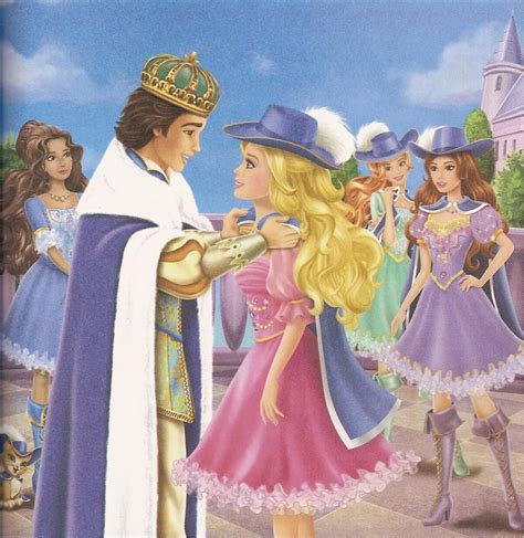 Barbie And The Three Musketeersgallery Barbie Movies Wiki Fandom Barbie Drawing Barbie