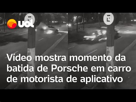 Perito Porsche Estava A Mais De 130 Km H Quando Atingiu Motorista De App