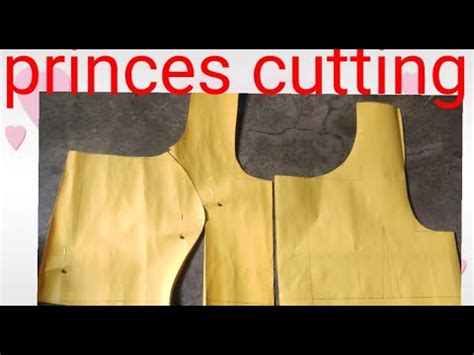 Princes Cut Blouse Cutting Full Tutorial By Vindus Tailor Youtube