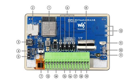 Esp S Inch Capacitive Touch Display Development Board Type B