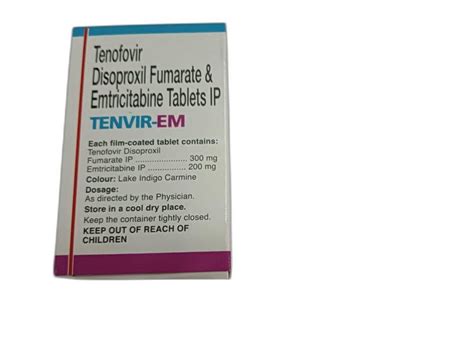 Tenvir Em Tablet Emtricitabine Mg Tenofovir Disoproxil Fumarate