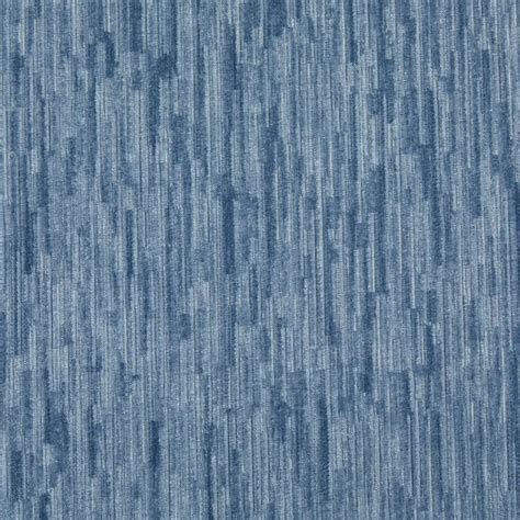 Creek Blue Solid Chenille Upholstery Fabric By The Yard