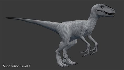 Realistic Raptor D Model Turbosquid