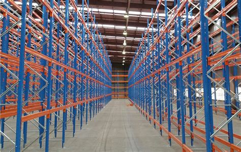 Selective Racking System Rak Gudang Heavy Duty Warehouse Pallet Rack