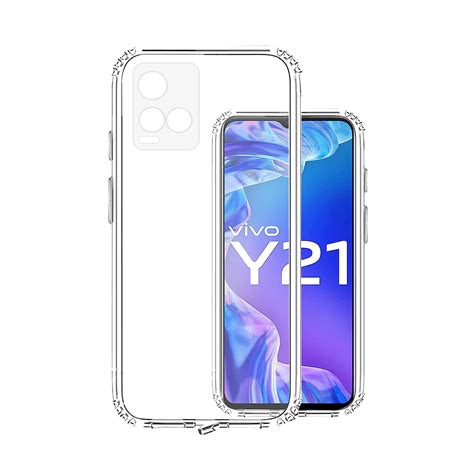 VIDO Silicone Transparent Back Case Cover For Vivo Y33S Vivo Y21 2021