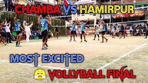 Chamba Vs HamirpurFinal Most Exciting State Level Vollyball Final