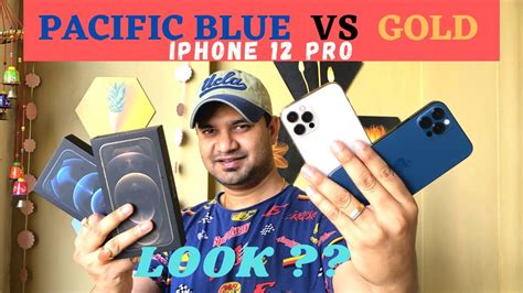 Apple Iphone Pro Pacific Blue Vs Gold Color Comparison Loki