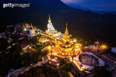 Aerial View Of Wat Phra That Pha Sorn Kaew Temple In Phetchabun