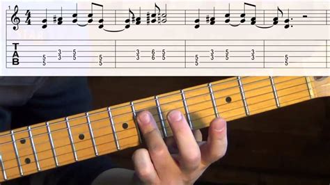 Lezioni Chitarra Elettrica Smoke On The Water Deep Purple Tutorial Youtube