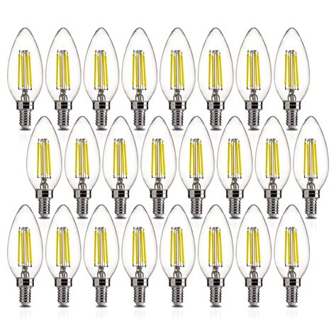 Snapklik W Equivalent Led Candelabra Bulbs Dimmable Led