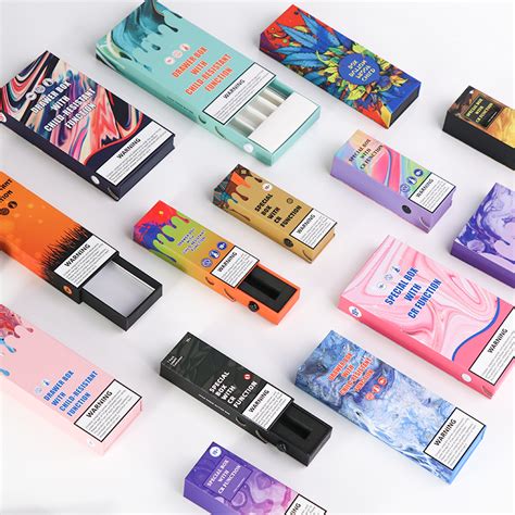 Premium Custom Vape Vaporizer Cartridge Packaging Wholesale Rigid