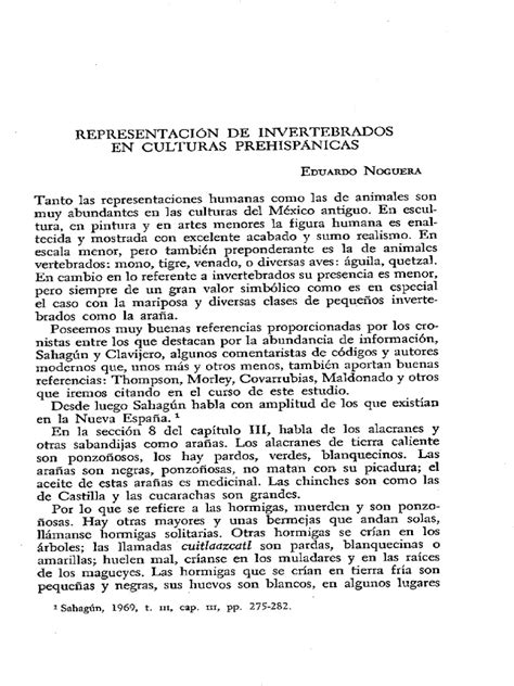 PDF Representaciones de Invertebrados en Culturas Prehispánicas