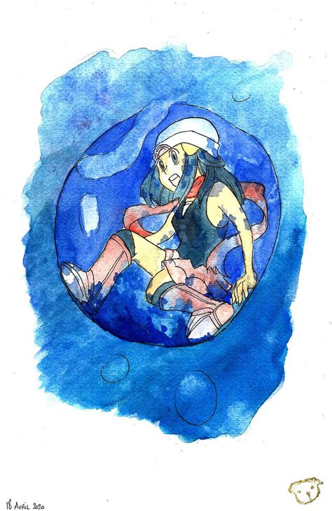 Dawn In Bubble From Pokemon By Ythesir On Deviantart