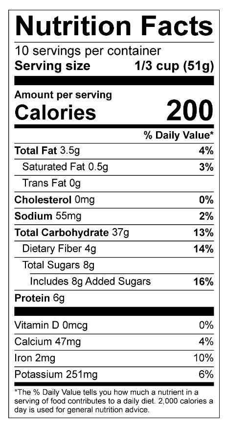 Sprouted Quinoa Hemp Instant Oatmeal One Degree Organics