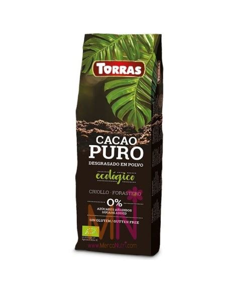 Cacao Puro en Polvo desgrasado Ecológico 150g